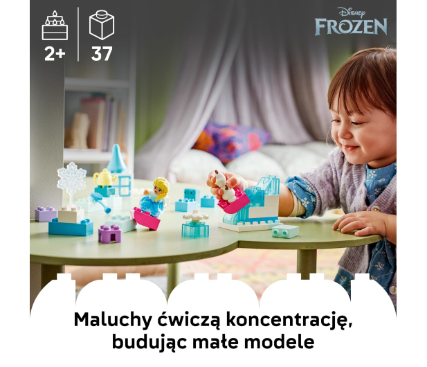 LEGO DUPLO DISNEY 10462 Kraina Lodu Kreatywne pudełko z Elzą i Ol - 1529684 - zdjęcie 4